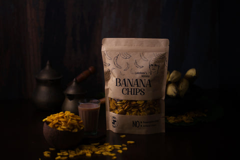 Kerala Banana Chips (4 cuts) 300 gms